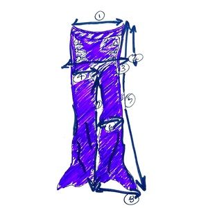 How to Measure Pants or Jeans :: McGlamorous Designs